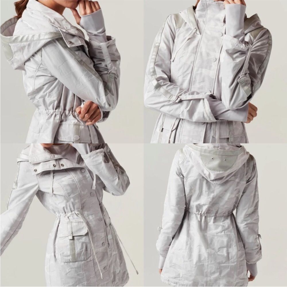NEW BLANC NOIR anorak hooded jacket camo